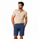 Bermuda Masculina Sarja Azul