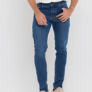 Calça Jeans Lavado Masculina Skinny