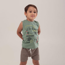 Conjunto Infantil Masculino Regata e Shorts