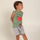 Conjunto Infantil Masculino Regata e Shorts