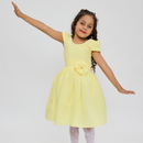 Vestido Infantil Casual com Laço