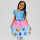 Vestido Infantil Temático de Personagens