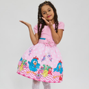 Vestido Infantil Temático de Personagens